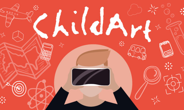 Recognized as VR Experts – Students Guest-Edit ChildArt Magazine
