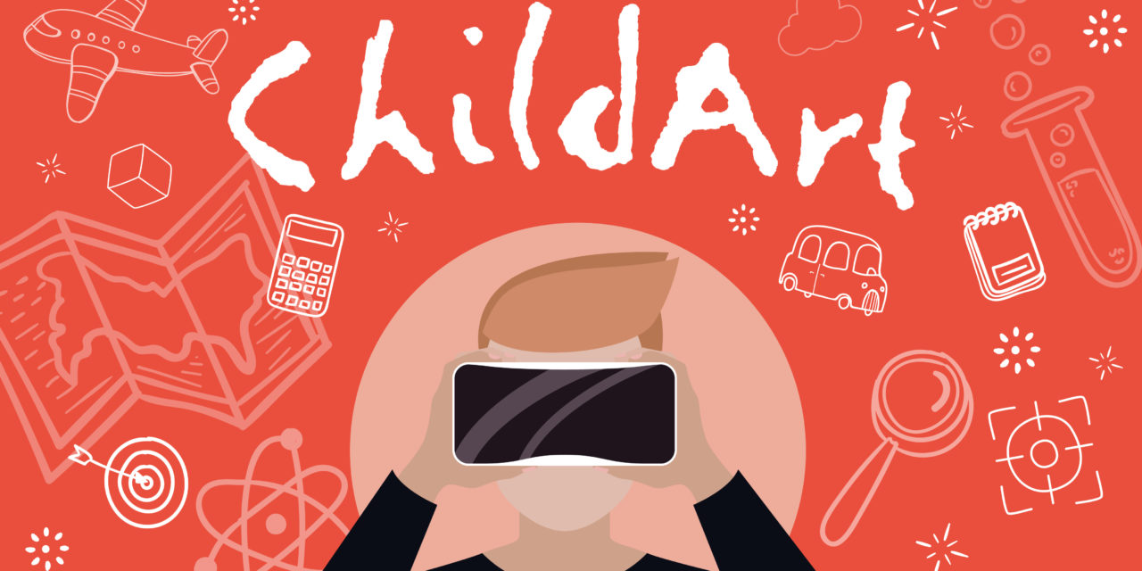 Recognized as VR Experts – Students Guest-Edit ChildArt Magazine